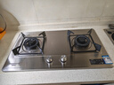 创维（Skyworth）燃气灶煤气灶双灶家用 5.2kW大火力嵌入式台式双眼灶具加厚不锈钢面板 厨房以旧换新 Z217G 天然气 实拍图