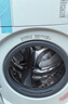 松下（Panasonic）小薄荷 滚筒洗烘一体 10KG全自动洗衣机 水氧泡沫净 超薄全嵌 空气洗除菌祛味 XQG100-SD150 实拍图