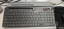 罗技（Logitech）K580无线蓝牙超薄静音键盘办公键盘笔记本电脑手机Mac平板ipad键盘双模外接键盘薄膜便携家用101键 键鼠套装-星空灰【K580+Pebble】 实拍图