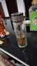 【京东物流配送】高硼硅双层玻璃杯大容量泡茶杯水杯子茶水分离杯 【双层加厚】茶杯350ml1只 实拍图