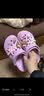 卡骆驰（CROCS）贝雅卡骆班洞洞鞋轻便耐磨一脚蹬休闲鞋女鞋时尚沙滩鞋|205089 深蓝/辣椒红-4CC 46 /47(300mm) 实拍图
