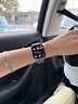 Apple/苹果 Watch S11 智能手表GPS款42毫米银色铝金属表壳雾紫色运动型表带S/M MEUT4CH/B 实拍图