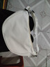 【轻便斜挎包】尼龙斜挎包包女包饺子包腋下包百搭单肩帆布包 白色热销款 实拍图