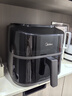 美的（Midea）免翻面空气炸锅蒸烤一体上下可视 家用全自动大容量6L 多功能烤箱电炸锅全金属内腔KZC6019D 实拍图