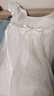 罗蒙毕业演出主持人礼服女童毕业白色公主裙生日花童钢琴 长款 150 实拍图