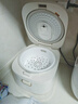 美的（Midea）小碧玉电饭煲2-3人3升0氟陶瓷白玉内胆家用电煮锅煲汤煮粥智能预约多功能一锅多用微压电饭锅RE360 实拍图
