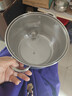 【加高】不锈钢汤锅加厚家用加高煲汤大容量煮粥炖锅 加高：加大【24cm】汤锅+玻璃盖 实拍图
