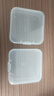 绿林（GREENER）零件盒收纳盒工具盒螺丝物料元件透明分隔配件盒样品盒小盒子塑料 3个【方】54*54*20mm 实拍图