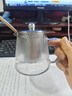 暮云泡茶壶加厚玻璃茶壶大容量办公室茶具养生高硼硅耐高温 450ml 实拍图