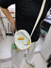 悠泽可爱手机包日系可爱帆布学生斜挎包女小清新少女迷你小鸡单肩包萌 实拍图