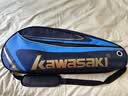 川崎（KAWASAKI）羽毛球包单肩背包网球包男女独立鞋袋羽毛球拍包8327蓝红 实拍图
