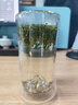 容山堂绿茶专用双层玻璃杯泡绿茶耐热防烫泡茶杯办公家用山峦雪山绿茶杯 玻璃束腰雪山绿茶杯 300ml 1个 实拍图