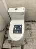 九牧（JOMOO）马桶 家用虹吸式马桶大冲力节水坐便器 防臭瞬冲 易洁抗菌马桶 行业爆款-升级无棱内壁11370-305坑 实拍图