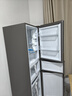 海尔（Haier）「真省电」217L三门家用小户型冰箱抗菌净味一级能效风冷无霜星辉银BCD-217WGHC3E9S9国家补贴 实拍图