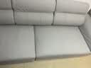 VPLAN【居然之家】新款头层牛皮真皮沙发家用小户型客厅直排皮沙发家具 2.4米大三人位 尊享版-猫抓皮-【2cm乳胶+竹炭海绵】 实拍图