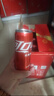 可口可乐（Coca-Cola）零度 Zero 无糖汽水 碳酸饮料 330ml*24摩登罐  实拍图
