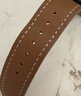 MSSM适用苹果手表表带apple watch爱马仕款iwatch S11小牛皮真皮表带ultra3/2/S10/9/Se3商务表带 深棕 实拍图