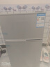 新飞冰箱小型租房用 一级能效冷 藏冷冻两用1-2人家用小冰箱 出租房双门电冰箱办公室两门 26年升级 58A一级能效【高性价比】银 实拍图