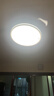 美的（Midea）吊扇灯一体风扇灯餐厅客厅卧室led隐形扇护眼36w灯具熟睡风包安装 实拍图