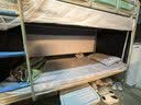 美朵嘉（MEDOGA）学生宿舍强遮光床帘蚊帐三开门90*190*90cm墨绿色【下铺】 实拍图
