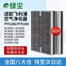 绿尘适配飞利浦空气净化器过滤网滤芯套装FY5186配AC5655AC5656AC5660除醛除霾除二手烟除PM2.5 实拍图
