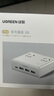 绿联S6桌面充电站插排氮化镓20W快充电器插排多功能USB/TypeC插座适用苹果小米17迷你魔盒8孔总控1.5米 实拍图