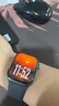 Apple/苹果 Watch S11 智能手表GPS款42毫米深空灰色铝金属表壳黑色运动型表带S/M MEUG4CH/B 实拍图