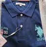 U.S. POLO ASSN.polo衫男商务休闲短袖t恤男干爽透气半袖男上衣 藏蓝色 XL 实拍图