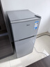 美的（Midea）112L两门小冰箱灰色双温小冰箱迷你家用宿舍租房灵活摆放节能低音深冷速冻 BCD-112CM 实拍图
