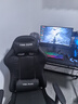 甄严选电竞椅办公椅家用舒适久坐直播座椅老板椅转椅人体工学椅电脑椅子 三代升降扶手-黑武士+乳胶 实拍图