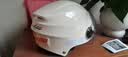 Andes HELMET3c认证电动摩托车头盔男四季女士夏季头盔安全帽四季通用夏天半盔 米白【3C款无镜】+赠透明长镜 均码 实拍图