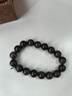 石玥珠宝精品10mm彩虹眼黑曜石手串本命年转运珠水晶手链男女士款礼物 实拍图