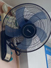 美的（Midea）【五叶飓风】工业遥控壁扇/挂壁式商居两用风扇/120°广角摇头定时电风扇/工厂通风吊扇 FW40-11AR 实拍图