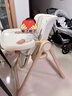 babycare宝宝餐椅6个月以上吃饭可折叠儿童座椅可移动婴儿成长椅 慕斯咖 实拍图