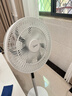 美的（Midea）【闪拆系列】一键闪电拆装直流变频家用语音电风扇一级能效轻音落地扇大风力卧室立式电扇SDJ30BC 实拍图