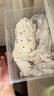安可新婴儿尿布兜可洗新生儿隔尿纯棉透气松紧可调 3件装M码 9-16斤 实拍图