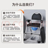 怡辉（YIHUI）坐便椅老年人坐便座椅坐便器家用结实大便专用椅子移动坐便式马桶 实拍图
