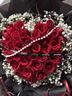百花馆鲜花同城配送小时达玫瑰花满天星洋桔梗真花束生日礼物女友成人礼 【挚爱偏宠】33朵红玫|dys23 实拍图
