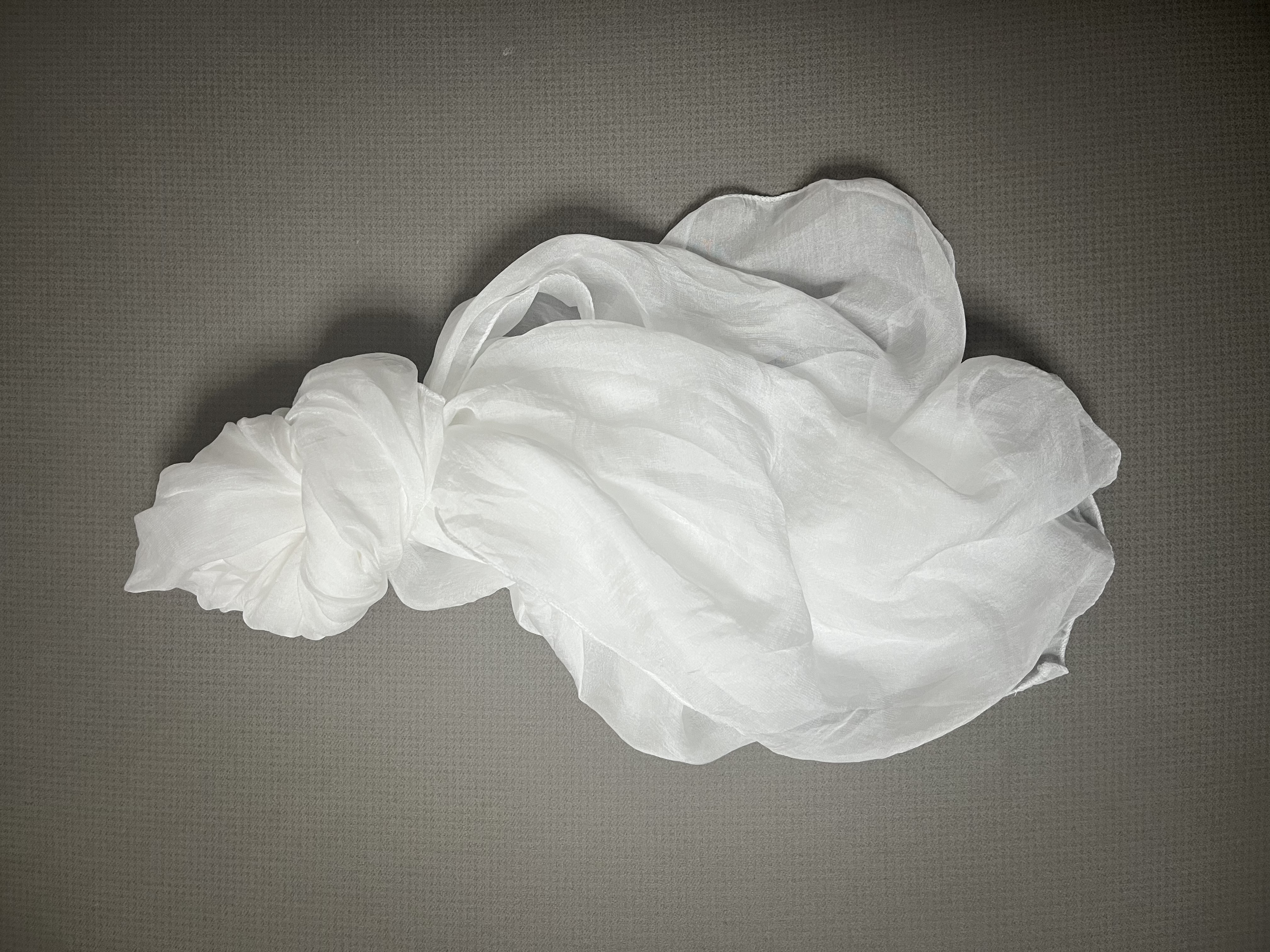 畅印婴儿宝宝外出防风盖纱巾儿童薄款丝巾出门蒙头透明挡风遮阳婴儿车 白色透明推车用70*150cm 实拍图