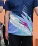 李宁羽毛球服男女排汗吸湿速干凉爽运动比赛套装T恤羽毛球短袖短裤 AATT021 深航舰蓝-1 XL 实拍图