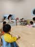 9i9儿童画画衣罩衣防脏宝宝围裙吃饭衣长袖反穿衣幼儿园防溅衣A234 实拍图