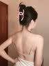 完美记忆徐艺洋同款粉底液内衣女吊带裹胸挂脖式抹胸无痕隐形美背文胸罩 实拍图