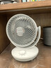 夏普小风铃空气循环扇电风扇家用小型桌面台式宿舍卧室办公室静轻音抑菌扇叶摇头台扇PJ-CA230B-A 实拍图