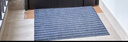 京东京造条纹拉绒入户垫 家用可裁剪除尘防滑吸水地垫进户门 灰色60*90cm 实拍图