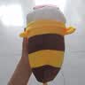 网红小鲨bee搞怪创意毛绒公仔抱枕生日情人节礼物 鲨鱼Bee 23厘米 实拍图