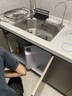 AOXMIHS史密净水器厨房专用台下用净水机家用厨下式白色过滤器ro反渗透净水器加热直饮一体机接自来水软水 单机器【1000G】双水母婴直饮反渗透净水器 实拍图