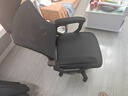 锦汐 电脑椅家用办公椅子靠背人体工学椅学习转椅老板座椅游戏电竞椅 【可后躺+乳胶】黑框黑网-焕新款 实拍图