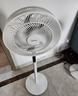美的（Midea）【超级单品】七叶轻音立式电风扇家用柔风落地扇台式桌面小型风扇大风量节能摇头宿舍电扇 SAF30AB 实拍图