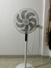 美的（Midea）电风扇落地扇家用风扇 立式轻音节能强风 降温空气循环柔风自然风 桌面办公室卧室宿舍客厅家用 【按键+遥控】七叶广角强风 实拍图