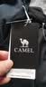 骆驼（CAMEL）情侣休闲T恤男女士透气户外运动圆领印花百搭短袖夏季M13BZ00103 实拍图